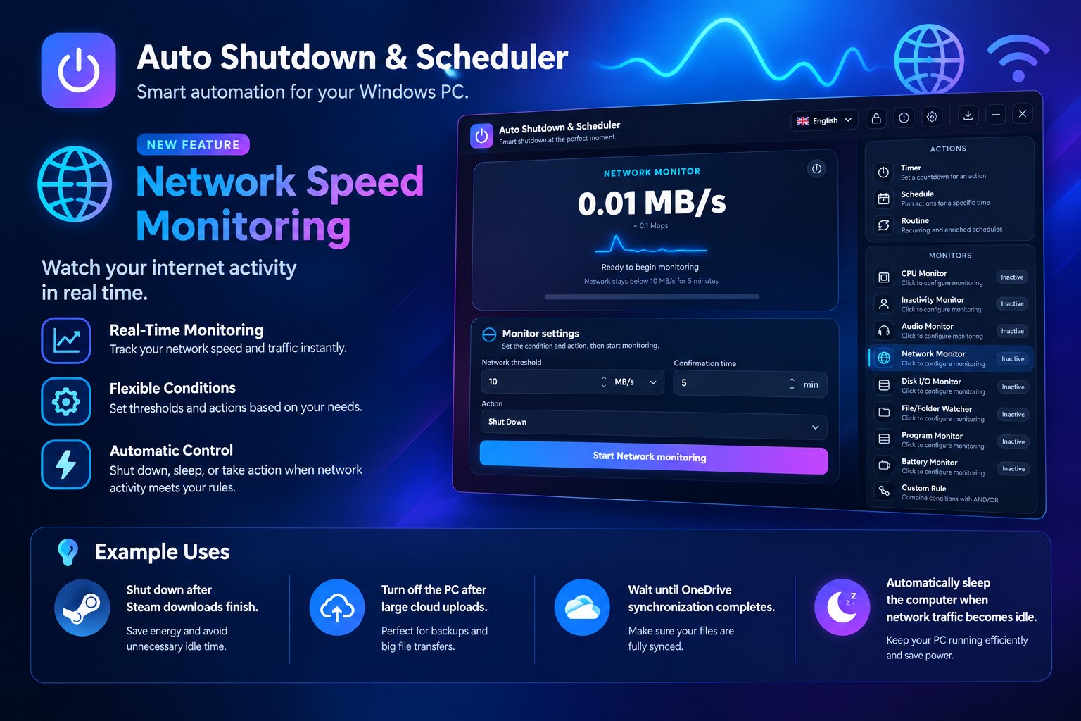 Auto Shutdown & Scheduler screenshot