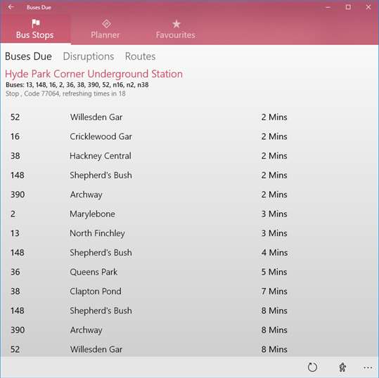 Buses Due: London bus times & TfL bus tracker app screenshot 1