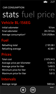 Car Consumption screenshot 3