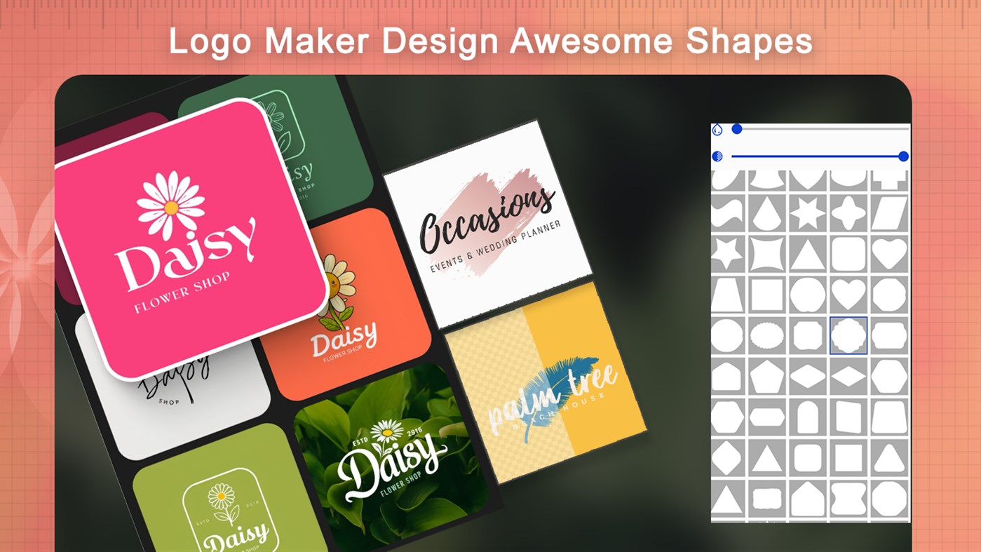 #4. Logo Maker & Art Design Creator (Windows) Podle: White Peacock