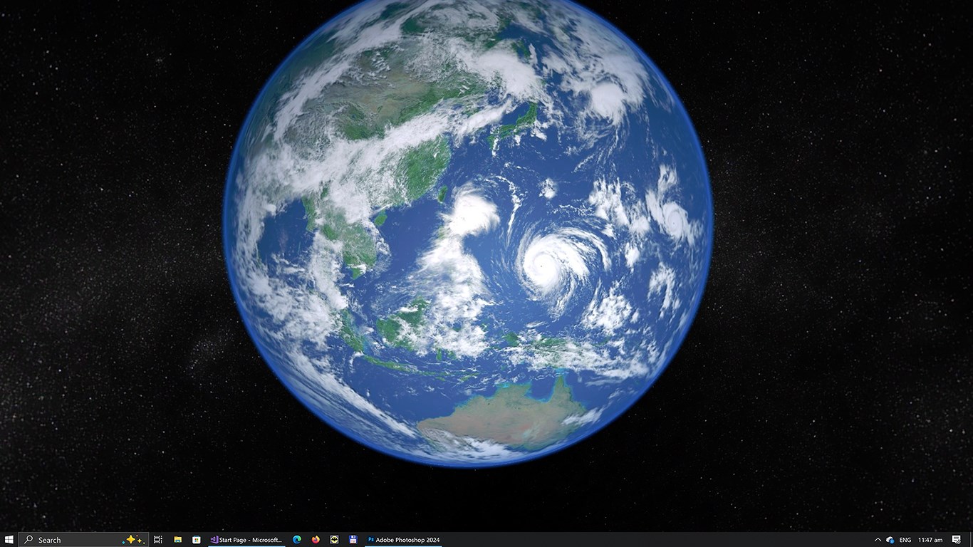 Earth 3D Live Wallpaper screenshot