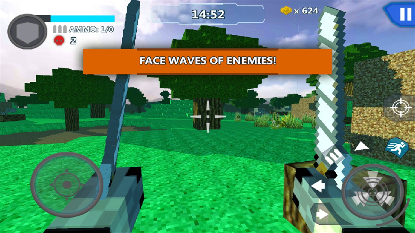 #3. Cube Wars Battle Survival (Windows) 由: Aeria Canada Studio, Inc.