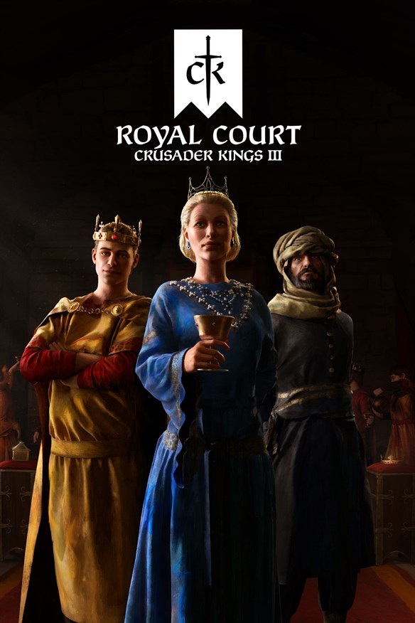Crusader Kings III: Royal Court Xbox Series X|S and Xbox One cover art