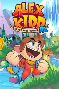 Cover poster for Alex Kidd in Miracle World DX