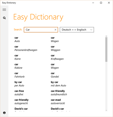 Easy Dictionary Screenshots 2