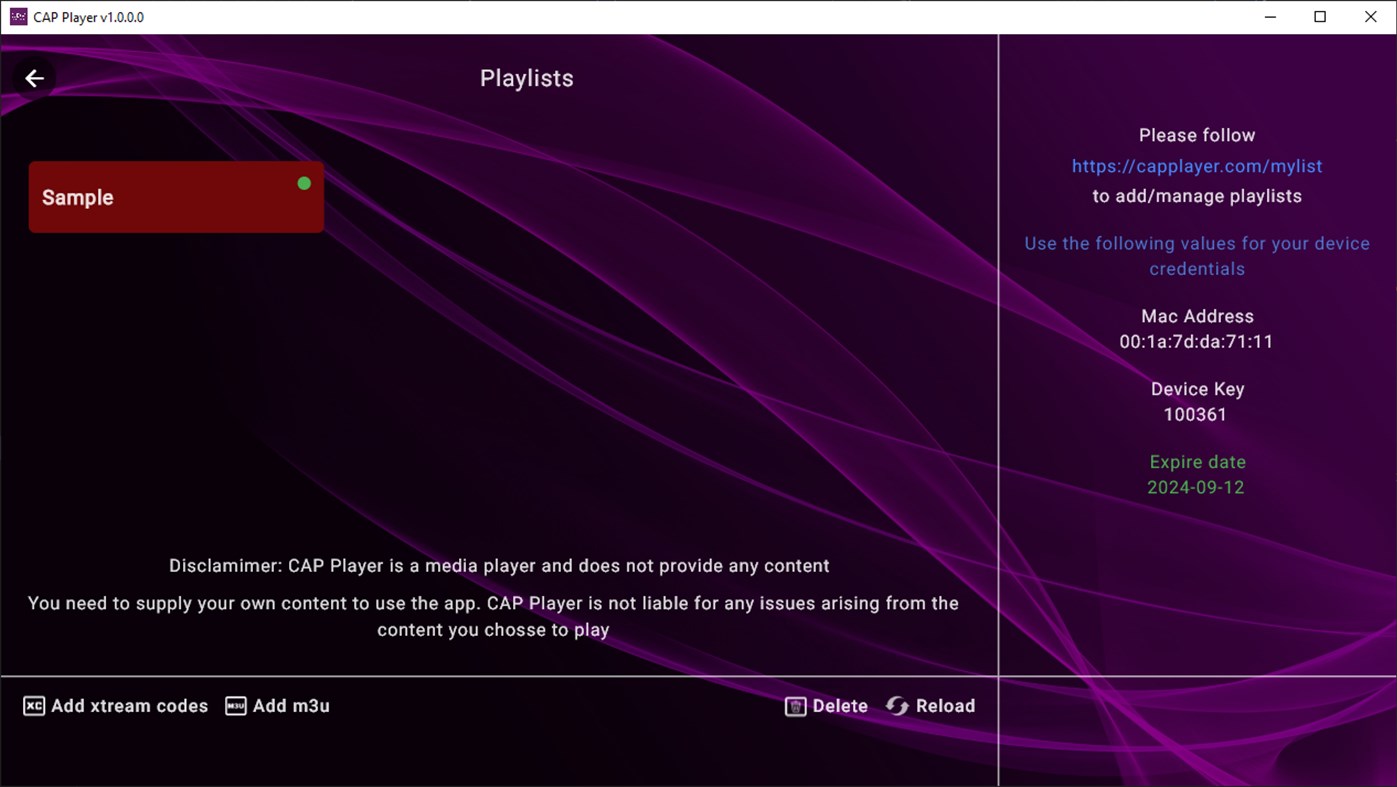 #4. CAP Player (Windows) 게시자: CAP PLAYER LIMITED