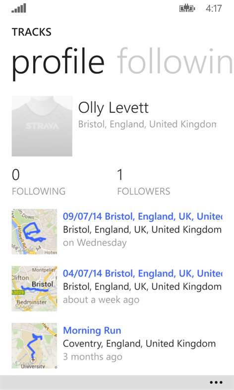 Tracks for Strava Screenshots 2