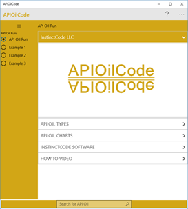 APIOilCode screenshot 1