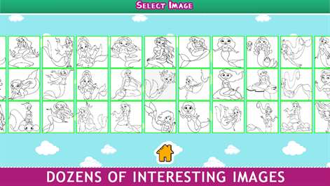 Mermaid Coloring Princess For Kids Screenshots 1