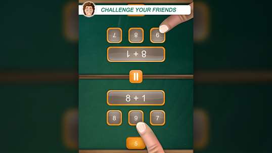 Cool Math Duel: 2 Player Game for Kids and Adults screenshot 1
