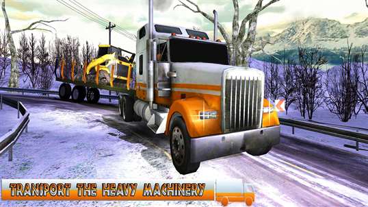 Heavy Machinery Trailer Truck Transport Hill Climb screenshot 3