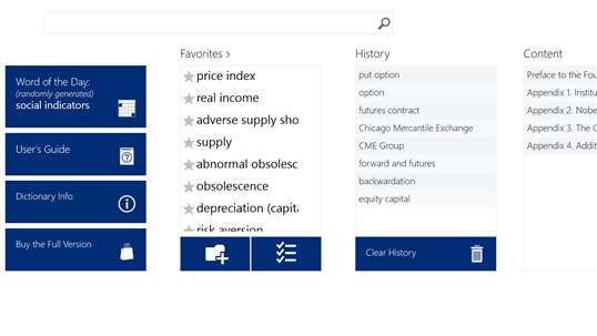 Oxford Dictionary of Economics screenshot 5