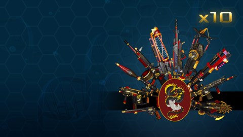 Dragon And Koi Tier 4 Weapon Skin Bundle