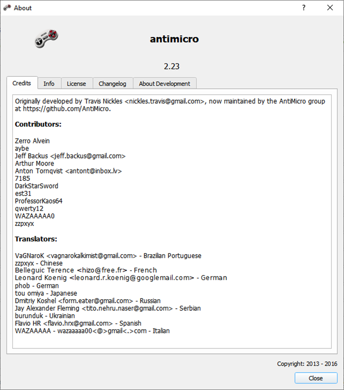 #4. Antimicro (Windows) โดย: Free and Open-Source Software Repository