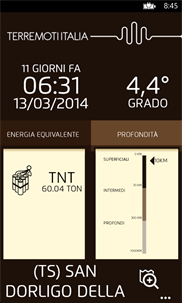 Terremoti Italia screenshot 5