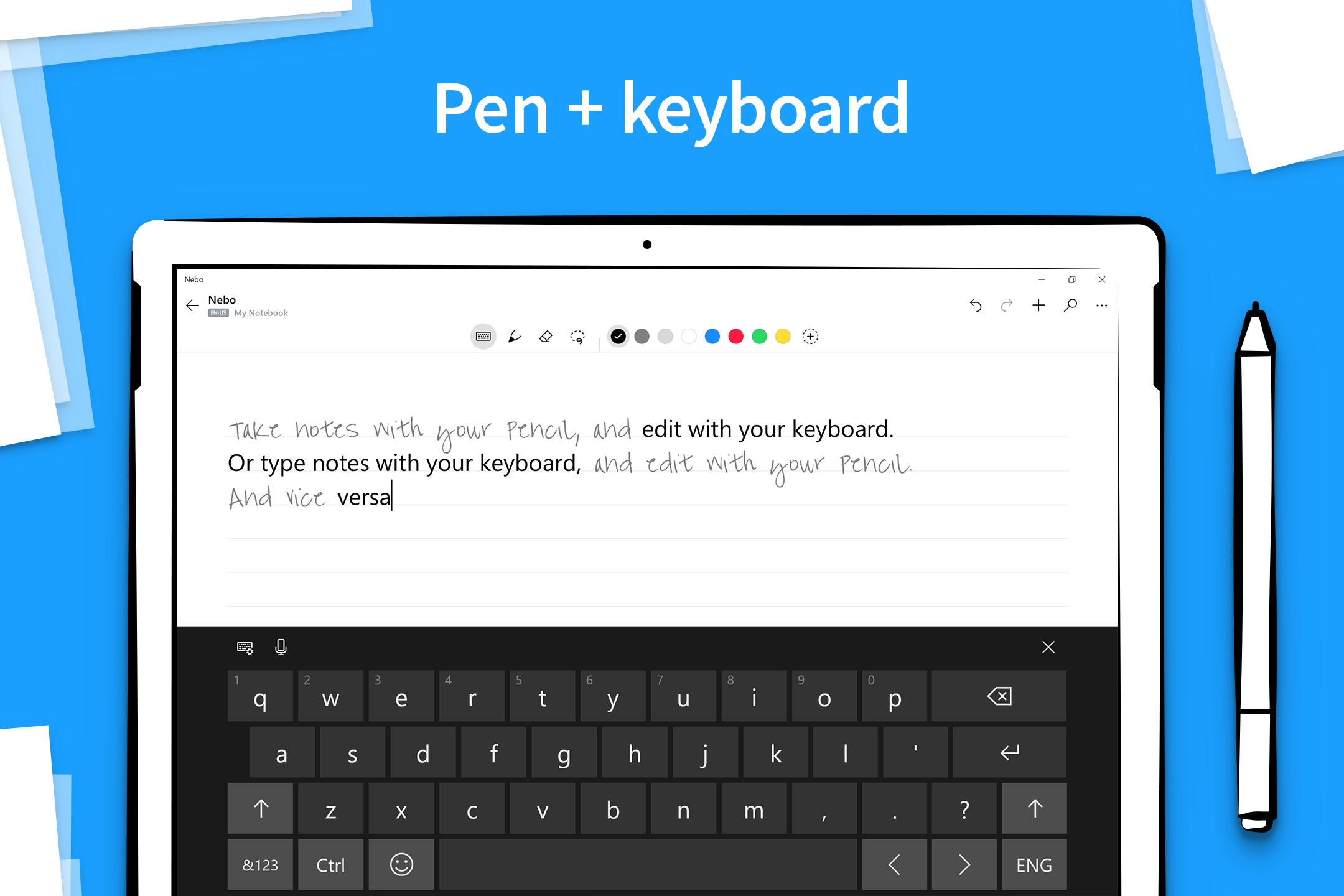 קנה את Nebo Take Better Notes Microsoft Store He Il