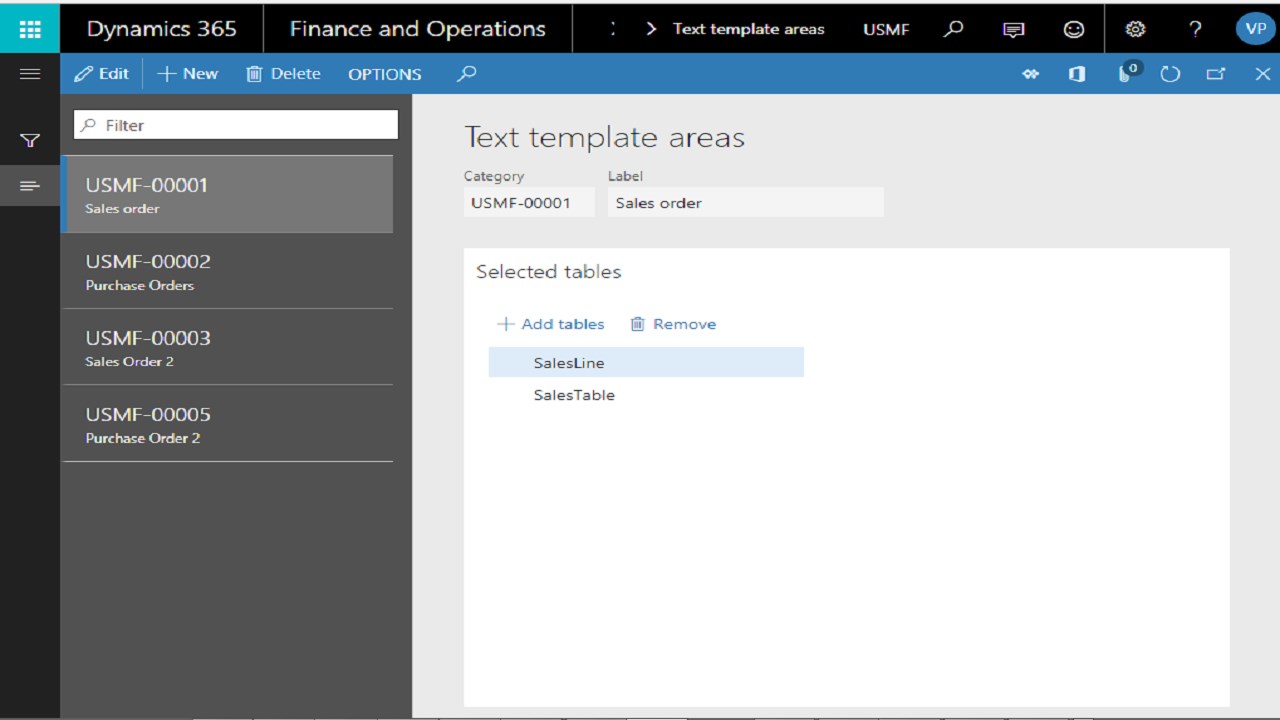 Snapshot 3 of Avanade Text Management