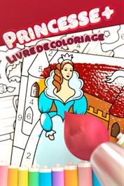 Princesse - Livre de coloriage +