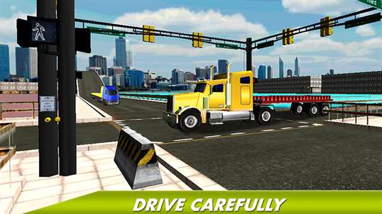 Heavy Truck Driver Simulator 3D - City Cargo Duty screenshot 3