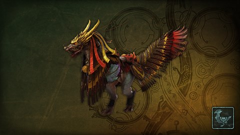Seikret Decoration: Majestic Dragon's Caparison
