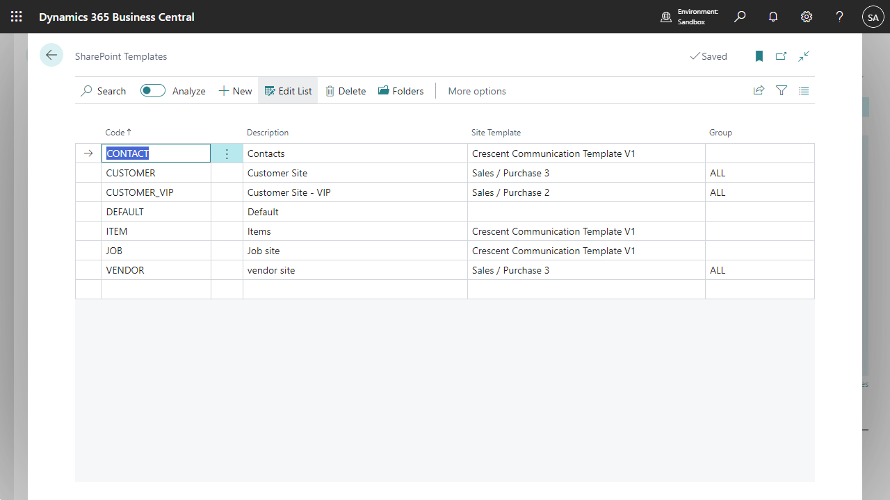 Snapshot 3 of SharePoint Integration