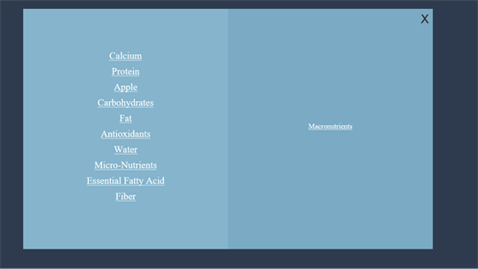 Some Nutrition Facts screenshot 1