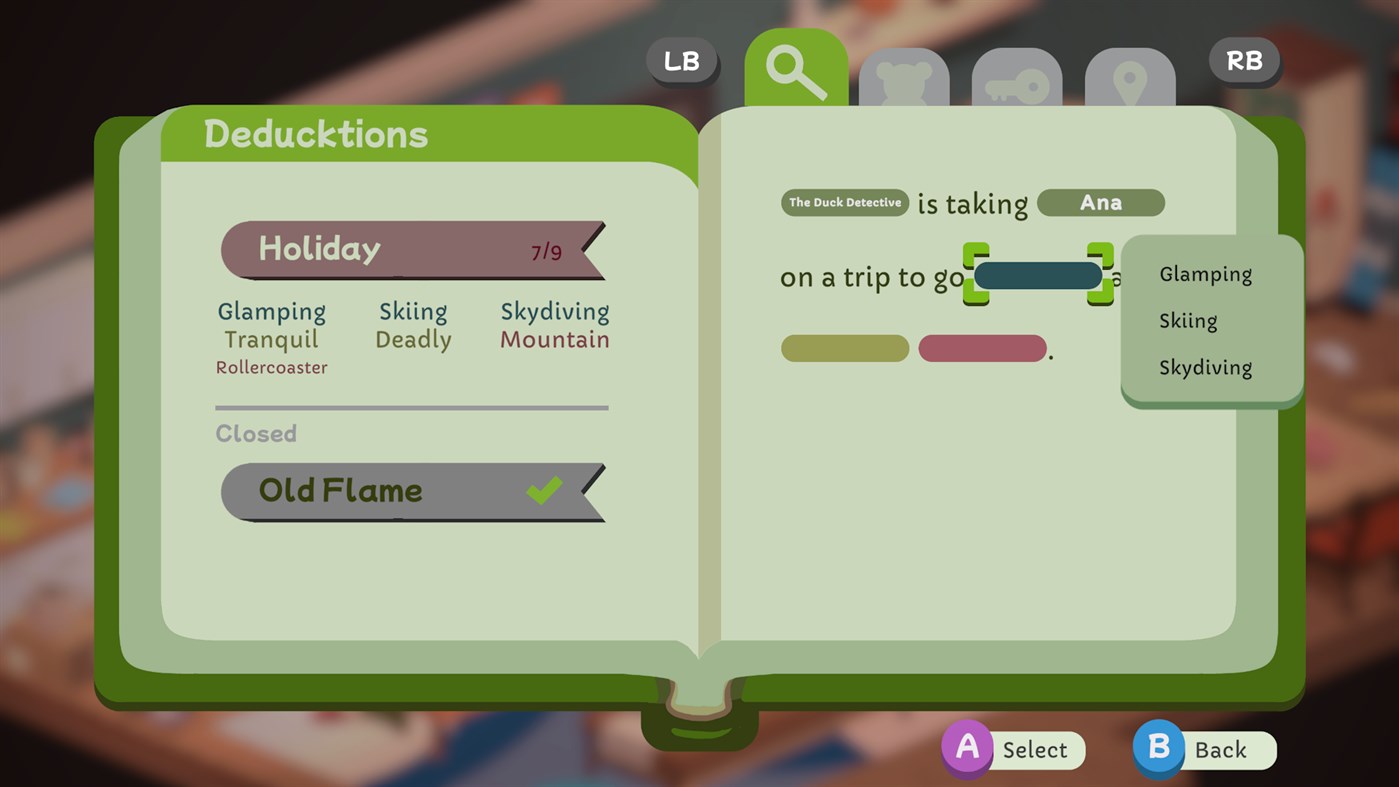#8. Duck Detective: The Ghost of Glamping (Windows) 由: Happy Broccoli Games