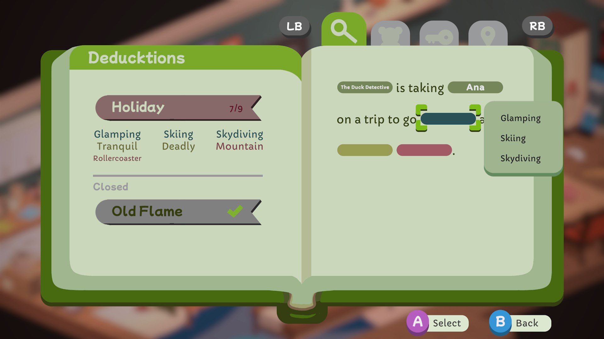 Screenshot 5 from Duck Detective: The Ghost of Glamping