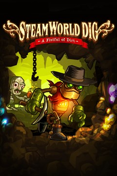 Cover poster for SteamWorld Dig