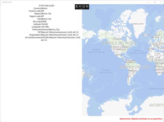 Ip Geolocation screenshot 1