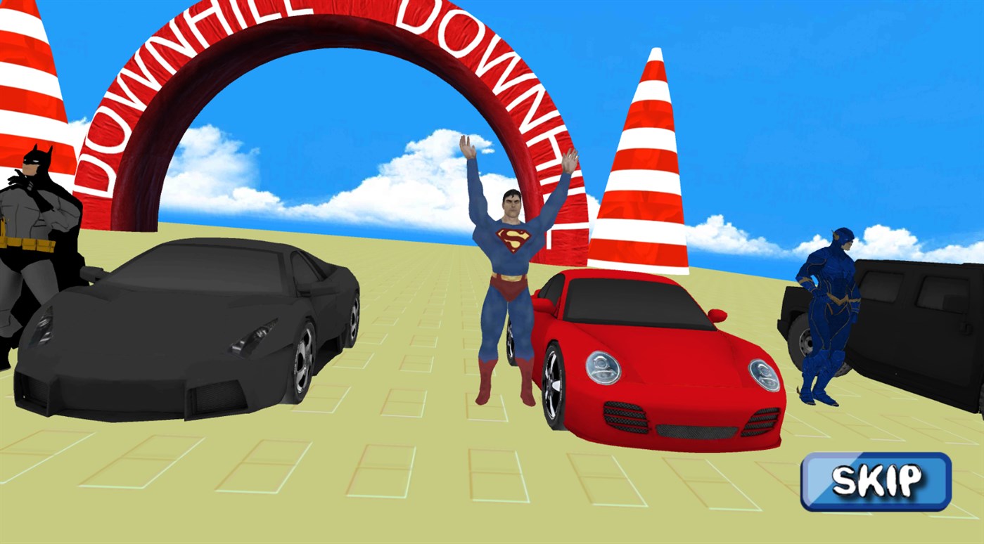 #2. Spider hero Cars Stunt (Windows) By: bandev