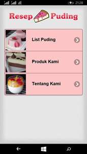 Resep Pudding screenshot 1