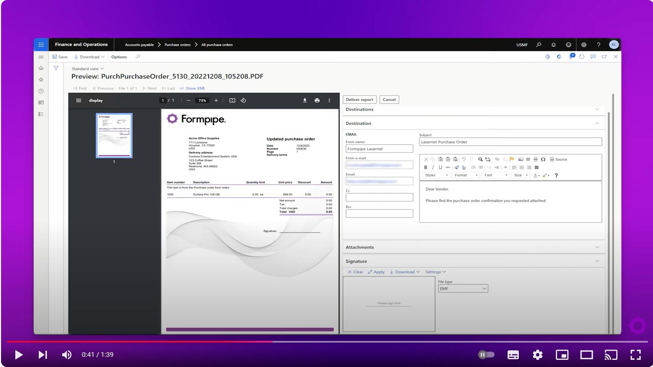 Snapshot 4 of Lasernet Document & Report Creation