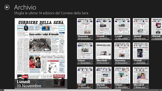 Corriere Della Sera - Digital Edition screenshot 3
