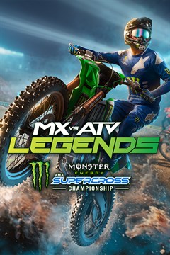 Cover poster for MX vs ATV Legends - 2024 Monster Energy Supercross Edition