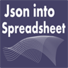 Json Into Spreadsheet file