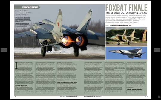 Combat Aircraft Magazine screenshot 4