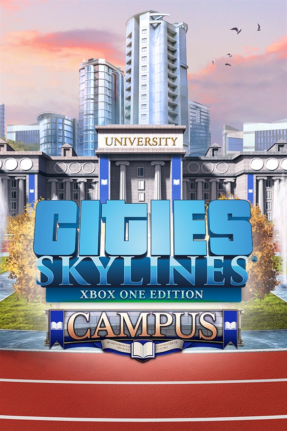 Cities: Skylines - Campus Xbox Series X|S and Xbox One cover art