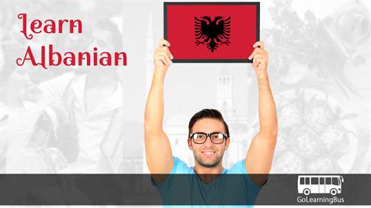 Learn Albanian via videos by GoLearningBus screenshot 1