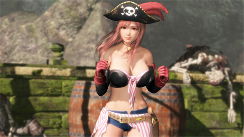 Visuais Piratas dos 7 Mares de DOA6 Vol. 1 - Honoka