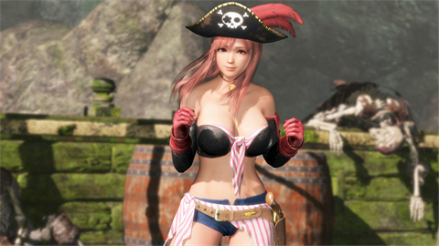 Costume 1 Pirate des 7 mers de DOA6 - Honoka