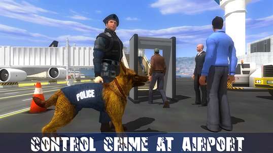Police Dog Airport Criminal Chase - Arrest Robbers screenshot 3