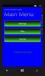 Super Memory Game screenshot 1