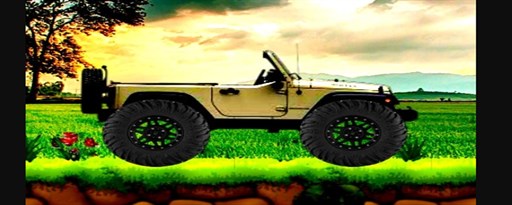 Jeep Wheelie Game marquee promo image