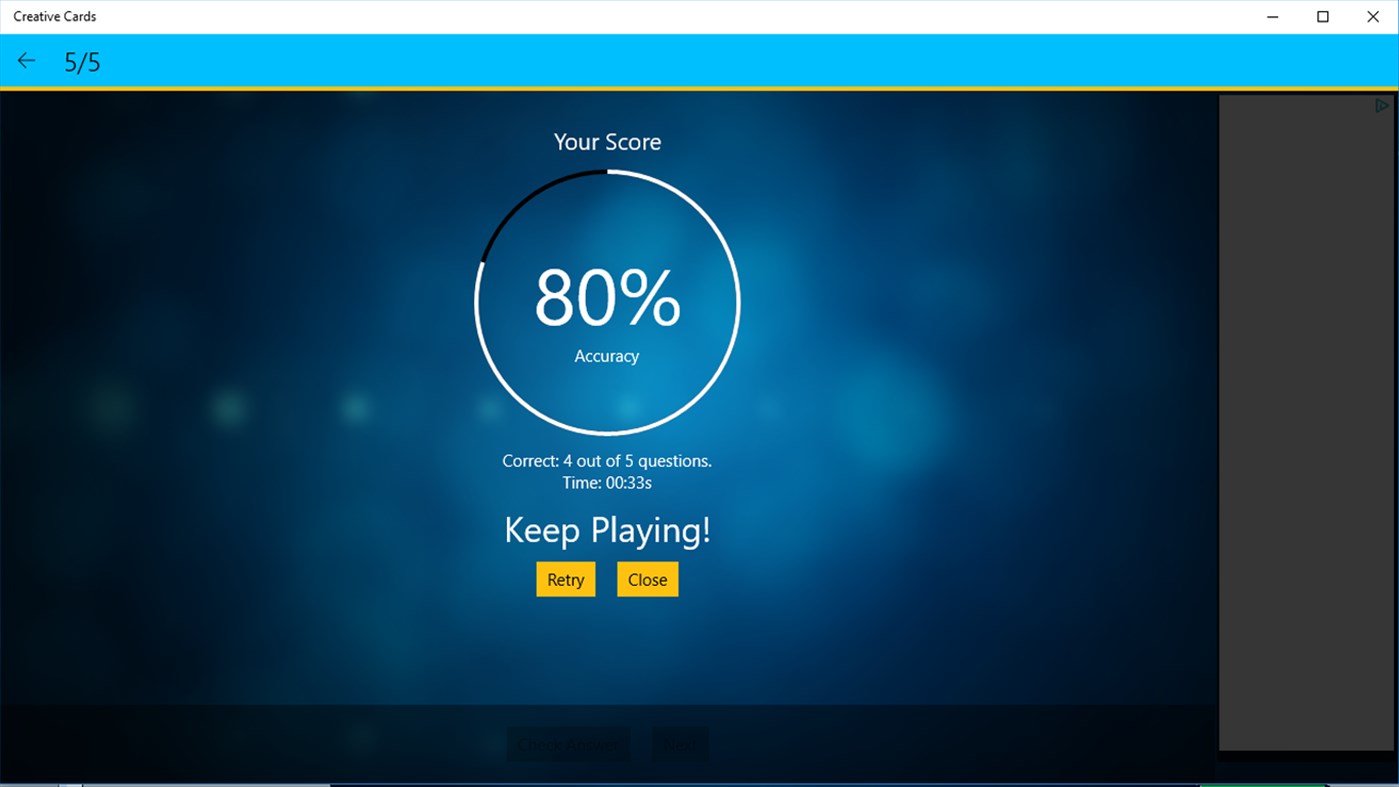 #4. Creative Cards (Windows) 由: MvsLogic