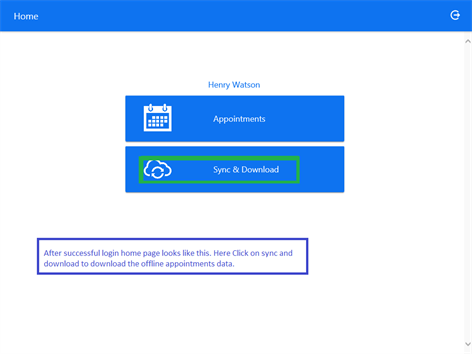 EHR Offline Screenshots 2