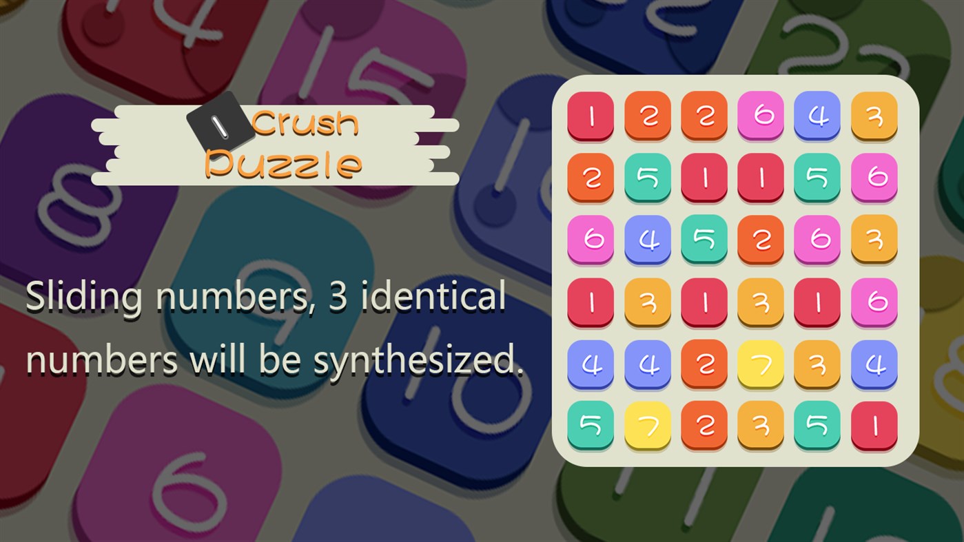 #5. Number Crush Puzzle (Windows) Ved: 西安斗猫网络科技有限公司