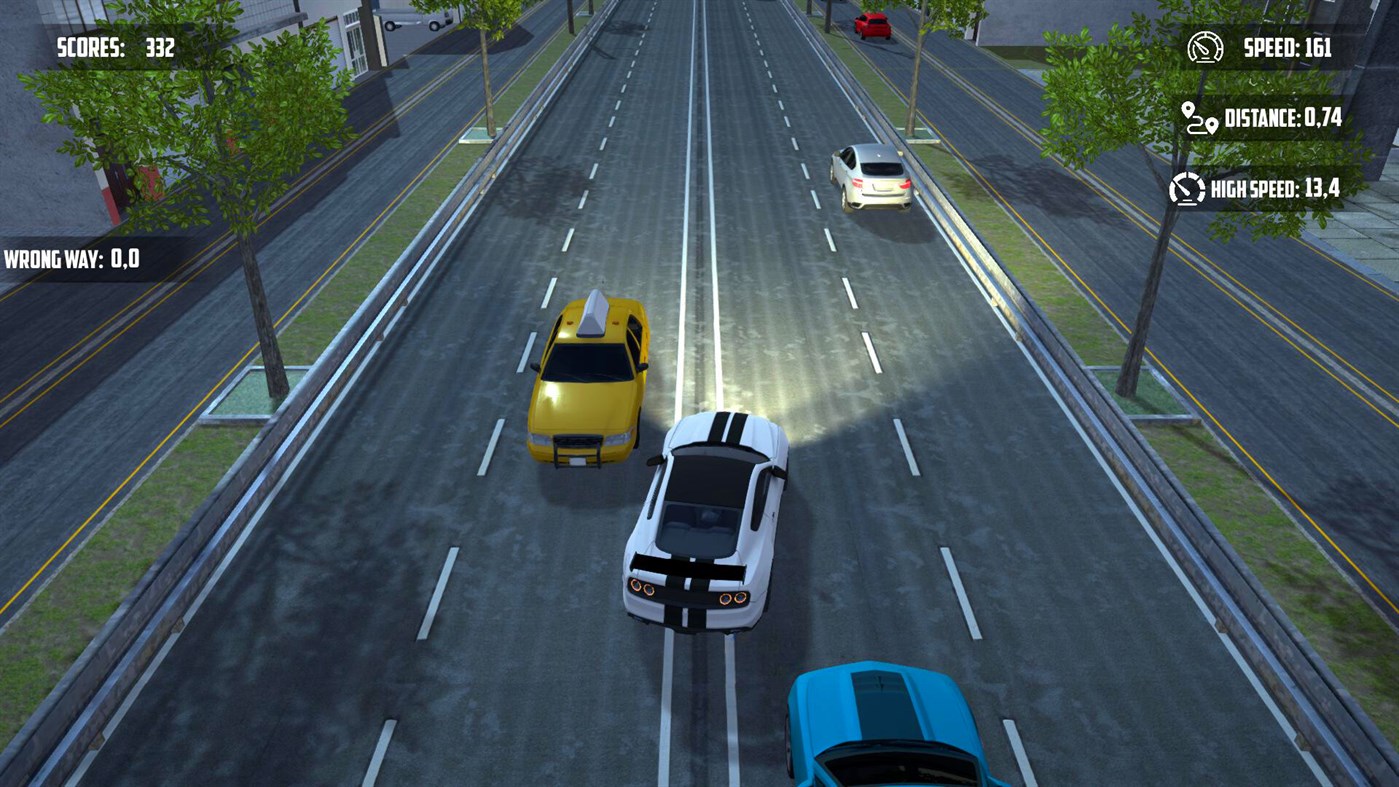 #2. Fastest Cars Traffic Racer (Windows) By: ROKITO GAMES
