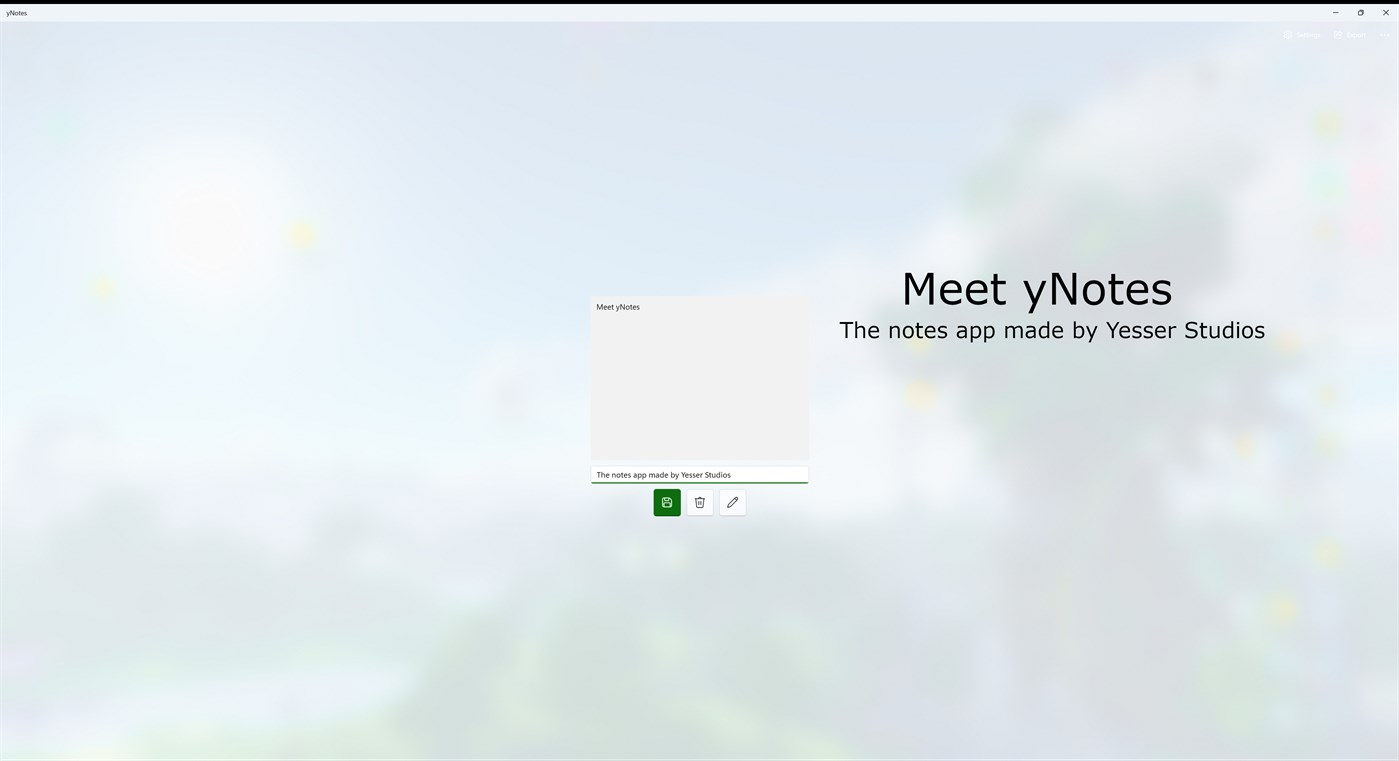 #1. Yesser Notes (Windows) Av: Yesser Studios