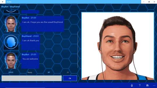 Virtual Boyfriend Simulator screenshot 1